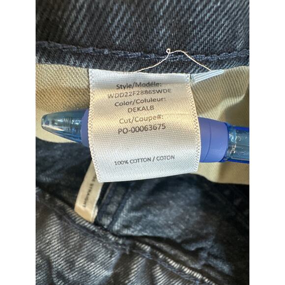 Rag & Bone Alex High Rise Straight distress Denim Jeans size 24 - Picture 7 of 8